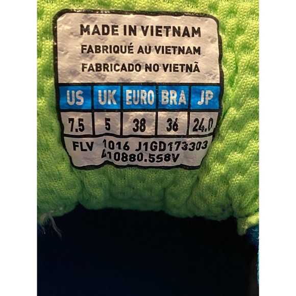 Womens Mizuno Running Shoes 7.5 Catalyst 2 Blue - Picture 3 of 10